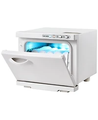 Ecooso Hot Towel Warmer, 8L Spa Hot Towel Warmer Cabinet, 2-in-1 Towel Warmer with Stainless Steel Rack