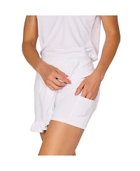 G Lifestyle Ruffle Wrap Skort