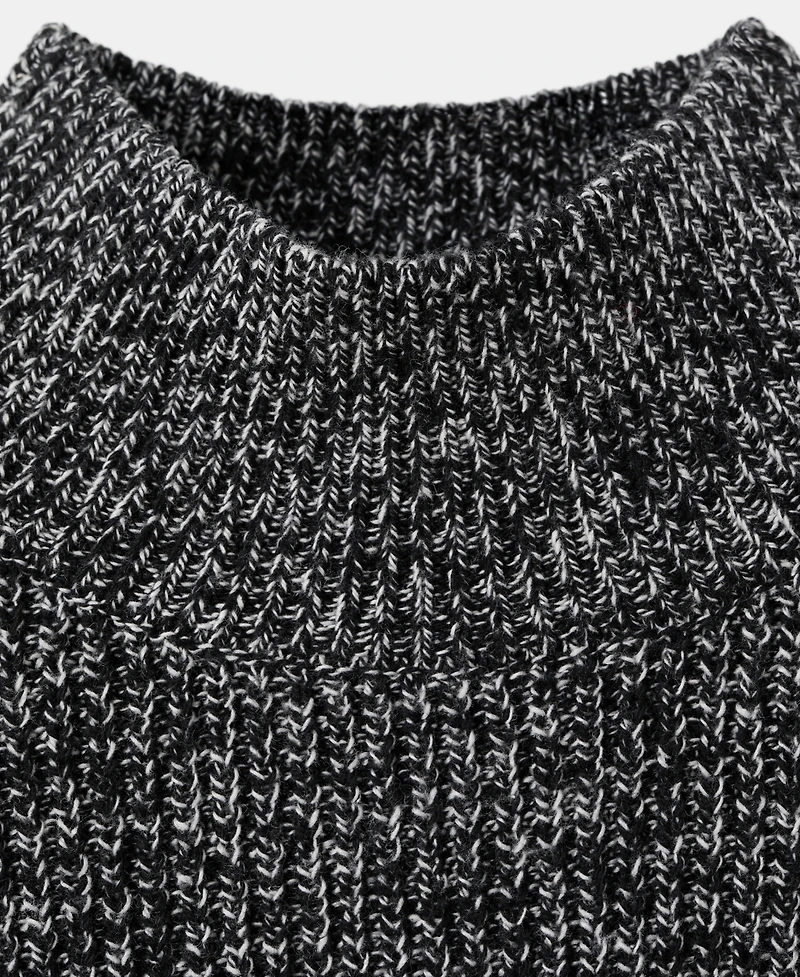 Mango Women's Speckled Perkins-Neck Sweater