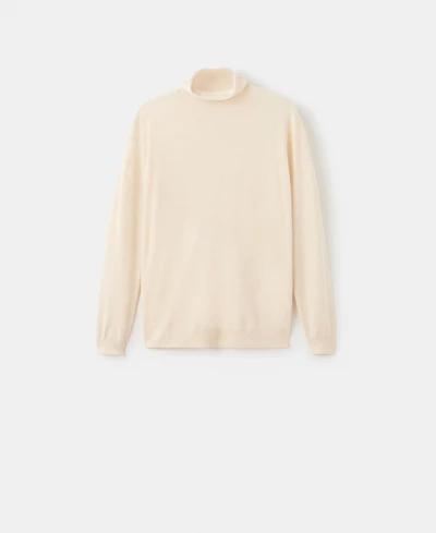 Mango Women's Cable-Knit Turtleneck Sweater