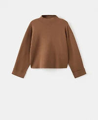 Mango Women's High Collar Sweater