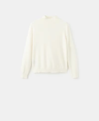 Mango Women's 100% Cashmere Perkins Neck Sweater