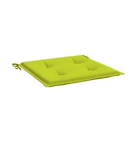 vidaXL Garden Chair Cushions 2 pcs Bright Green Oxford Fabric