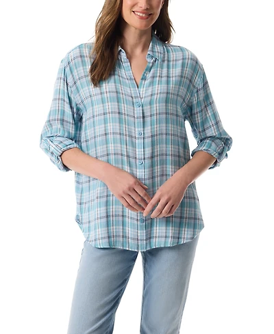 Gloria Vanderbilt Women's Amanda Button-Front Shirt