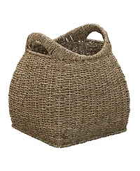 Household Essentials Handled Basket, Seagrass