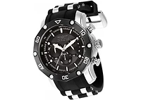 Invicta Men's 28753 Pro Diver Quartz Chronograph Black, Gunmetal Dial Watch