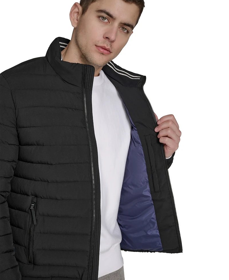 Champion Men's Quilted Long-Sleeve Jacket