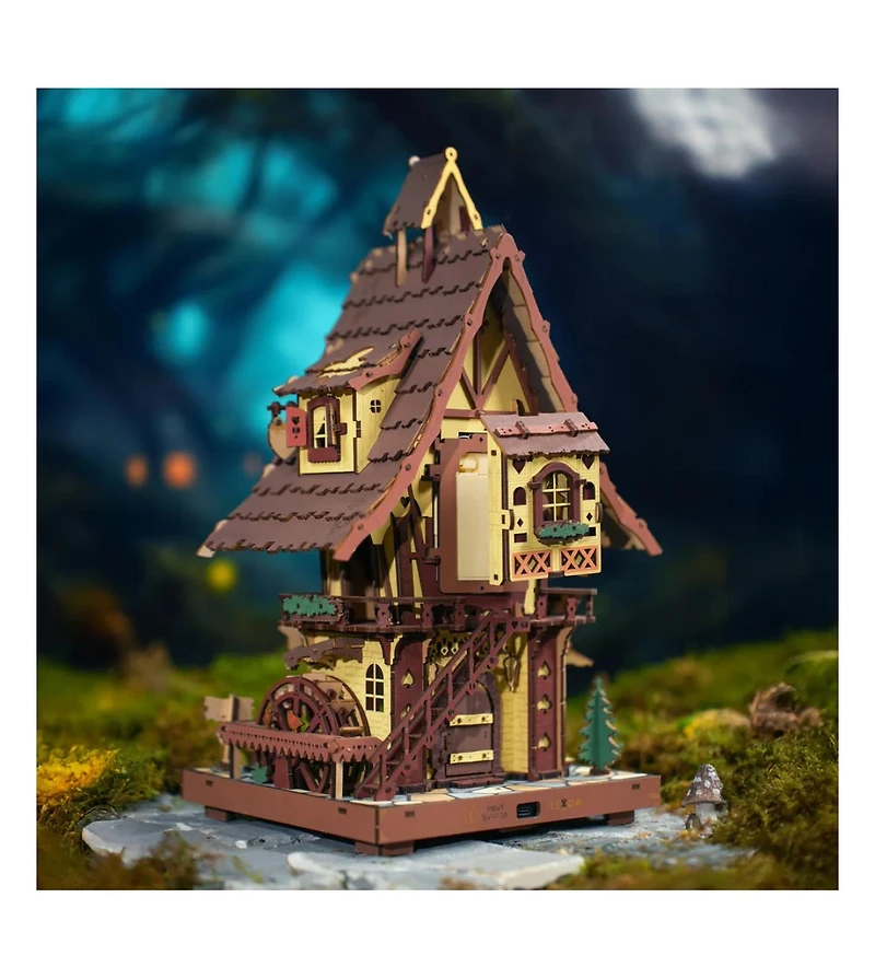 Flash Popup Diy 3D Moving Gears Puzzle - Cuckoo Clock - 435pcs