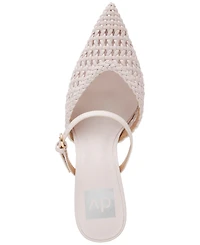 Dv Dolce Vita Women's Geanie Woven Two-Piece Pointed Toe Heeled Pumps