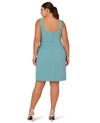 Adrianna Plus Sleeveless Midi Dress