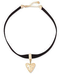 brook & york Samantha Heart Charm Choker