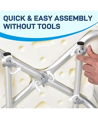 Adjustable Medical Shower Chair Bath Tub Seat Bench Easy Detachable Backrest