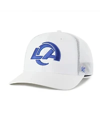 Men's White Los Angeles Rams Snowball Trophy Stretch Fit Hat