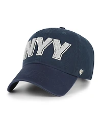 '47 Brand Women's Navy New York Yankees Zoey Clean Up Adjustable Hat