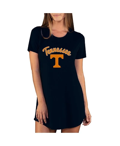 Women's Black Tennessee Volunteers Marathon Nightshirt