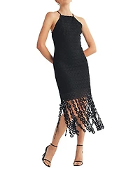 Arose Studio, Inc Women's Zariah Halter High-Neck Midi Dress