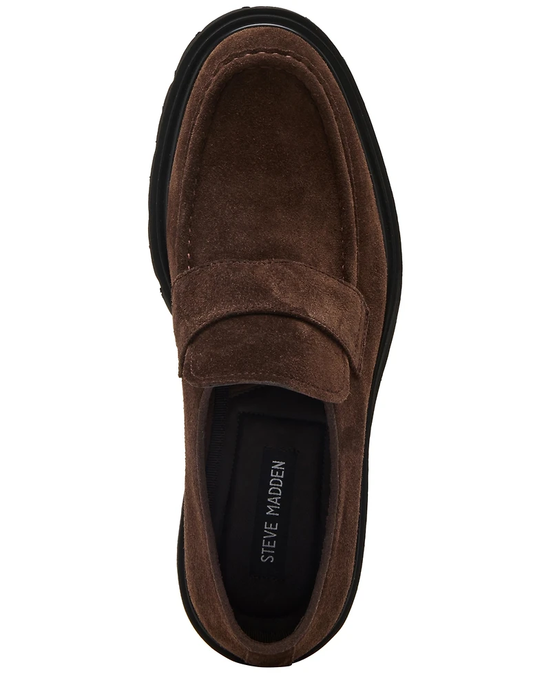 Steve Madden Men's Riker Round Toe Loafers