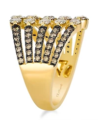 Le Vian Nude Diamond (1.44 ct. t.w.) and Chocolate Diamond (0.72 ct. t.w.) Ring in 14k Honey Gold