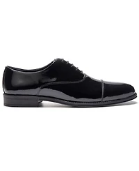 Anthony Veer Men's Nero Cap-Toe Oxford Shoes