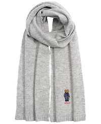 Polo Ralph Lauren Men's Solid Denim Bear Scarf