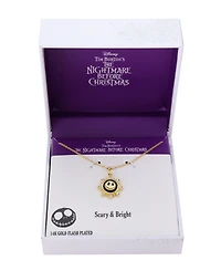 Disney Nightmare Before Christmas Crystal Pendant Necklace