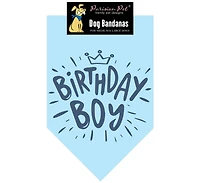 Parisian Pet Brithday Boy Dog Bandana