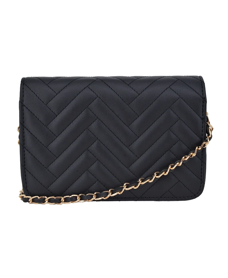 Bebe Women's Sophia Mini Crossbody Bag with Wallet