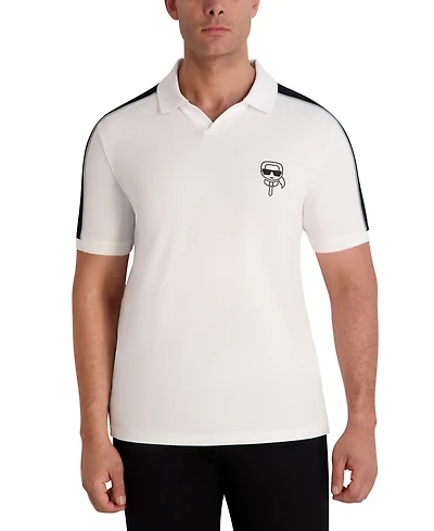 Karl Lagerfeld Paris Men's Jonny Collar Polo Shirt