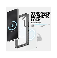 ITSkins Hybrid_R Clear Hinge MagSafe Case for Samsung Galaxy Z Fold6