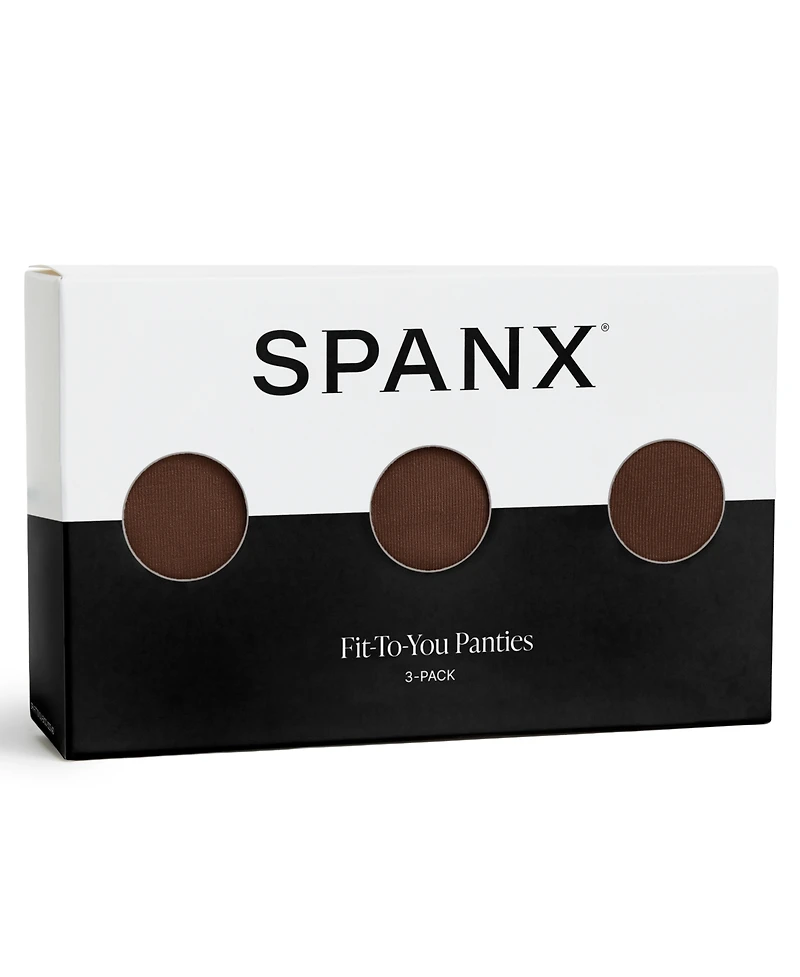 Spanx Women's Fit-To-You High-Rise Briefs, Pack of 3
