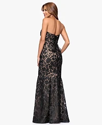 Xscape Women's Strapless Long Dress