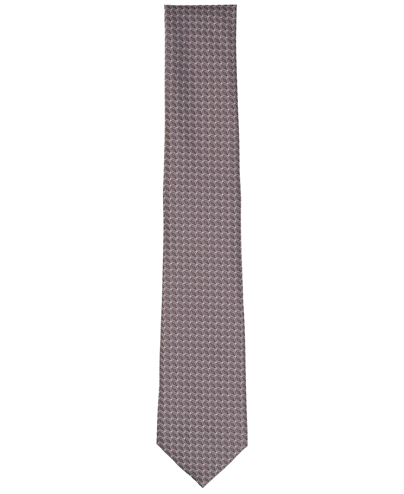 Alfani Men's Moores Geo-Pattern Tie, Created for Macy's