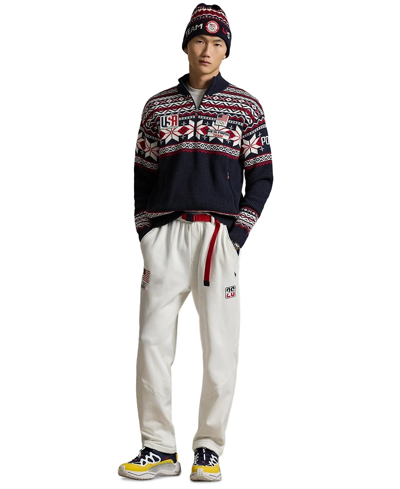 Polo Ralph Lauren Men's Winter Quarter-Zip Sweater