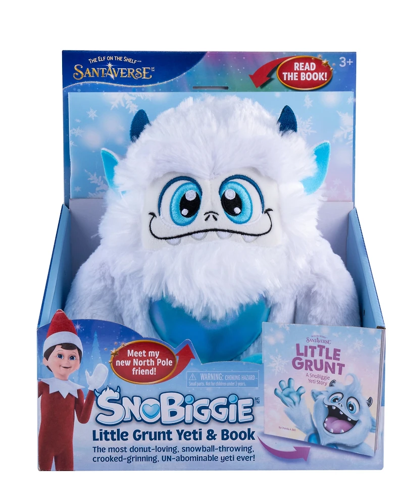 Elf on the Shelf Little Grunt Yeti Plush Toy and Book