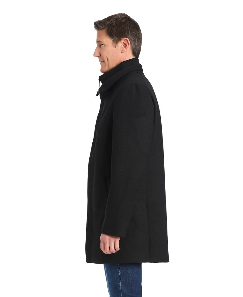 Vince Camuto Men's Classic Stand Collar Coat