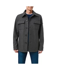 Vince Camuto Men's Single Breasted Shirt Jacket
