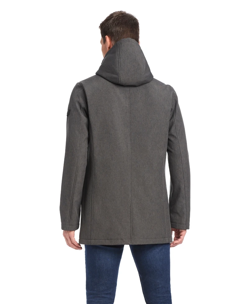 Vince Camuto Men's Hooded Softshell Anorak Jacket