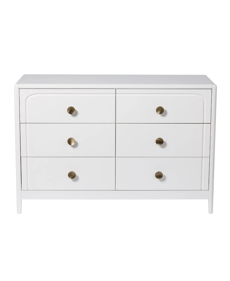 Little Seeds Baby Neutral Briar 6-Drawer Dresser