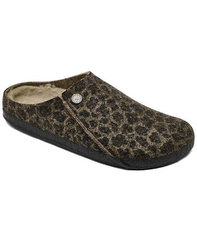 Birkenstock Women's Zermatt Shearling Clog Slippers from Finish Line