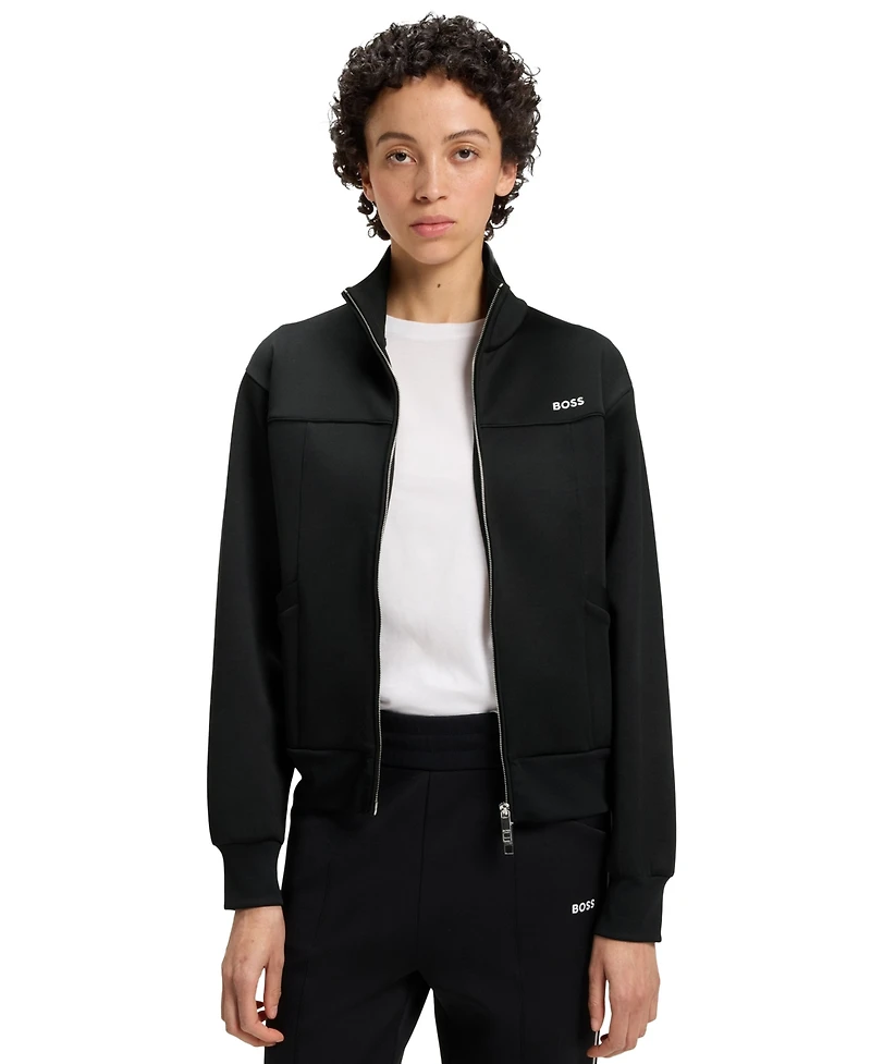 Boss by Hugo Boss Women's Contrast Logo Sweatshirt