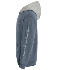 Quiksilver Boys' 8-20 Color-Block Long-Sleeve Hoodie