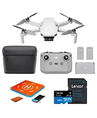 Dji Mini 4K Drone Fly More Combo + 64GB Micro Memory Card + Landing Pad