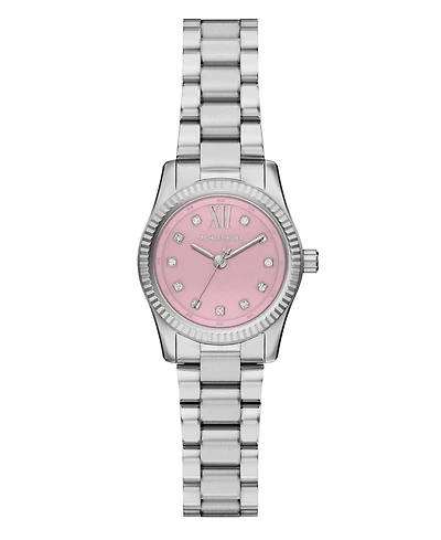 Michael Kors Women's Lexington Three-Hand Stainless Steel Watch, 26mm