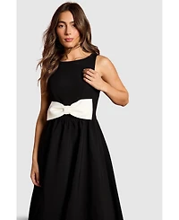 Coast Women's Sleeveless Bow Midi Dress