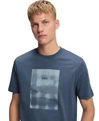 Boss by Hugo Men's Printed Artwork Cotton-Jersey T-Shirt
