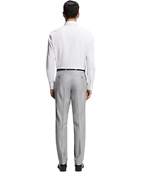 Boss by Hugo Men's Cotton Monogram-Jacquard Regular-Fit Dress Shirt