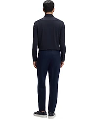 Boss by Hugo Men's Performance-Stretch Structured Jersey Slim-Fit Dress Shirt