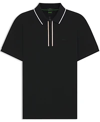 Boss by Hugo Boss Men's Moisture-Wicking Stretch Cotton Slim-Fit Polo Shirt
