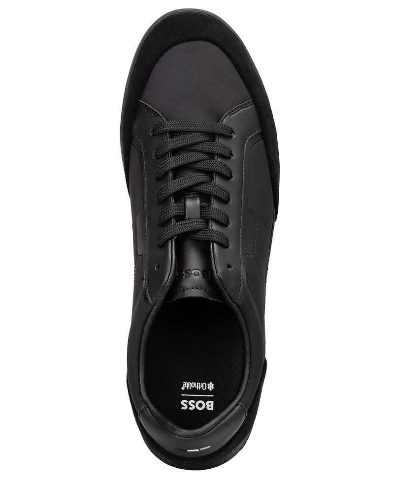 Boss Men's Nitan Round Toe Sneakers