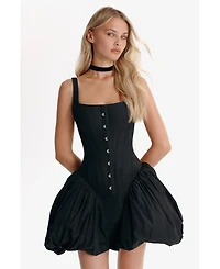 Milla Womens Corset Mini Dress